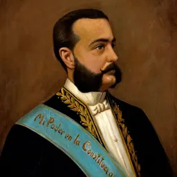 Portrait of José María Plácido Caamaño