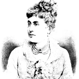 Portrait of Alexandrine von Schönerer