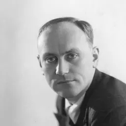 Portrait of Bernhard Minetti