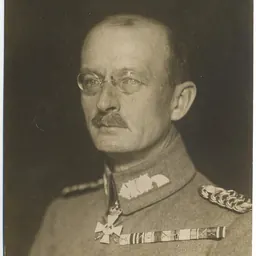 Portrait of Otto von Lossow