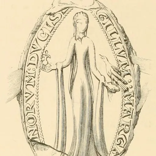 Portrait of Margaret of Huntingdon, Duchess of Brittany