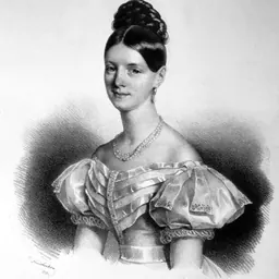 Portrait of Fanny Elssler