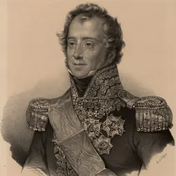 Portrait of Louis-Auguste-Victor, Count de Ghaisnes de Bourmont
