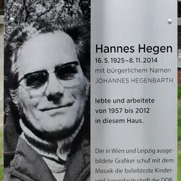 Portrait of Hannes Hegen