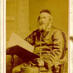 Portrait of Haim Nathan Dembitzer