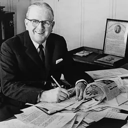 Portrait of Norman Vincent Peale