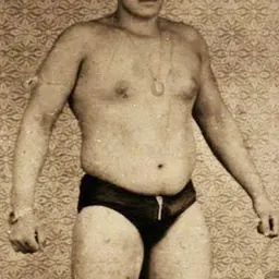 Portrait of Zubair Jhara Pehalwan