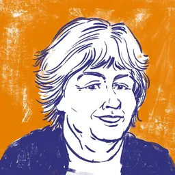 Portrait of Marjorie Perloff