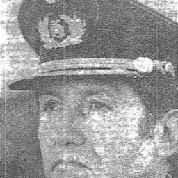 Portrait of Luis García Meza Tejada