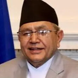 Portrait of Dev Raj Ghimire