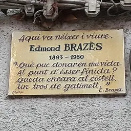 Portrait of Edmond Brazès