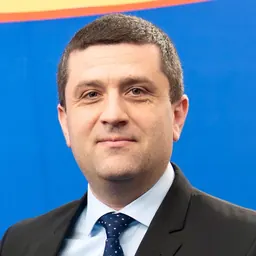 Portrait of Radu Miruță