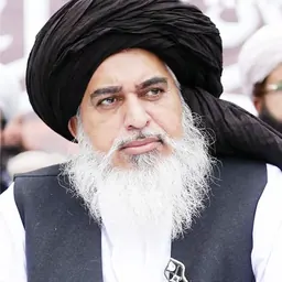 Portrait of Khadim Hussain Rizvi