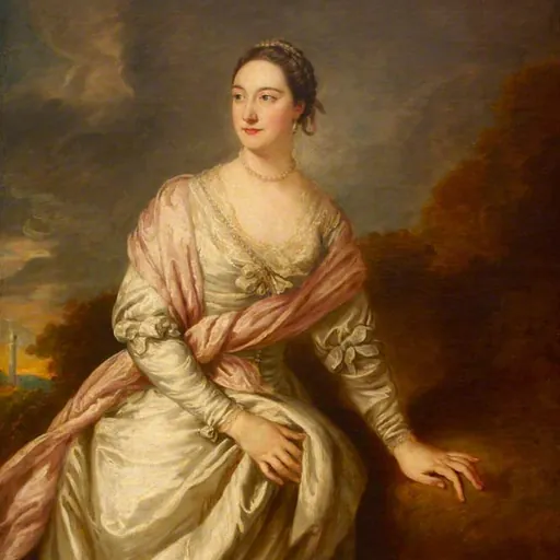 Portrait of Alicia Wyndham, Countess of Egremont
