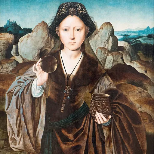 Portrait of Master of the Mansi Magdalen