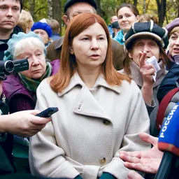 Portrait of Elizaveta Solonchenko