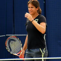 Portrait of Amélie Mauresmo