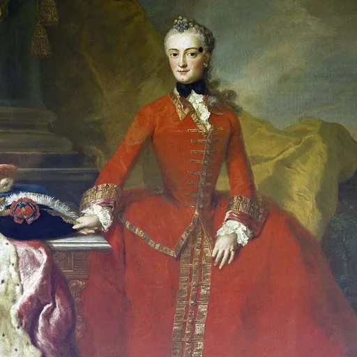 Portrait of Maria Anna Sophia of Saxony