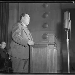 Portrait of Leon Henderson