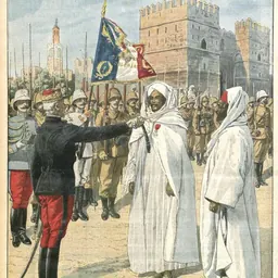 Portrait of Madani El Glawi