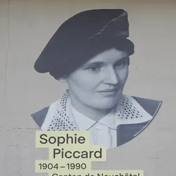 Portrait of Sophie Piccard