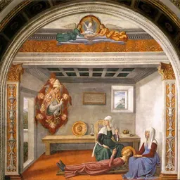 Portrait of Saint Fina