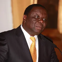 Portrait of Morgan Tsvangirai