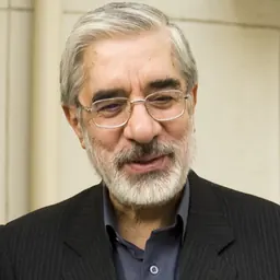 Portrait of Mir-Hossein Mousavi