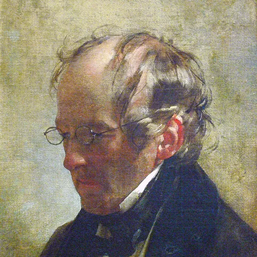 Portrait of Carl Christian Vogel von Vogelstein