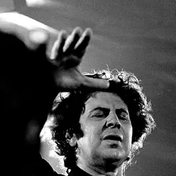 Portrait of Mikis Theodorakis