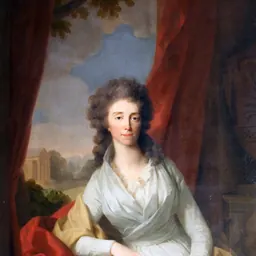 Portrait of Landgravine Louise of Hesse-Darmstadt