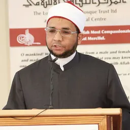 Portrait of Sheikh Khalifa Ezzat
