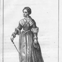 Portrait of Gisela of Burgundy