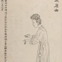 Portrait of Chunyu Tiying