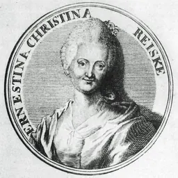 Portrait of Ernestine Christine Reiske