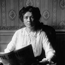 Portrait of Christabel Pankhurst