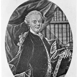 Portrait of Friedrich Karl von Moser