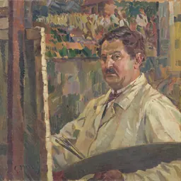 Portrait of Gustáv Mallý