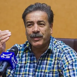 Portrait of Mansour Ebrahimzadeh