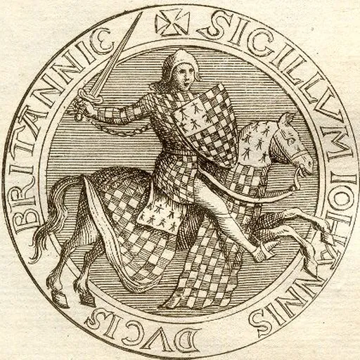 Portrait of John II, Duke of Brittany