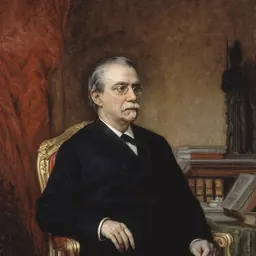 Portrait of Antonio Cánovas del Castillo