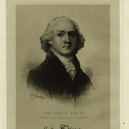 Portrait of John Francis Mercer