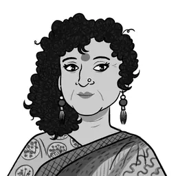 Portrait of Manabi Bandyopadhyay