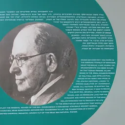 Portrait of Moshe Novomeysky
