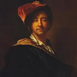 Portrait of Hyacinthe Rigaud