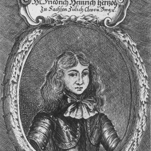 Portrait of Frederick Henry, Duke of Saxe-Zeitz-Pegau-Neustadt