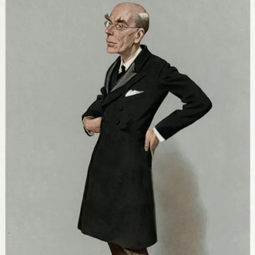 Portrait of Edmond Fitzmaurice, 1st Baron Fitzmaurice