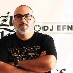 Portrait of DJ EFN