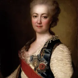Portrait of Yekaterina Dashkova