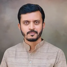 Portrait of Vijaysinh Pandit